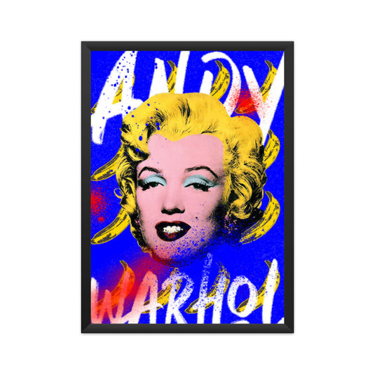 Andy Warhol Marilyn Monroe Pop Art Poster - Nifty Rebels