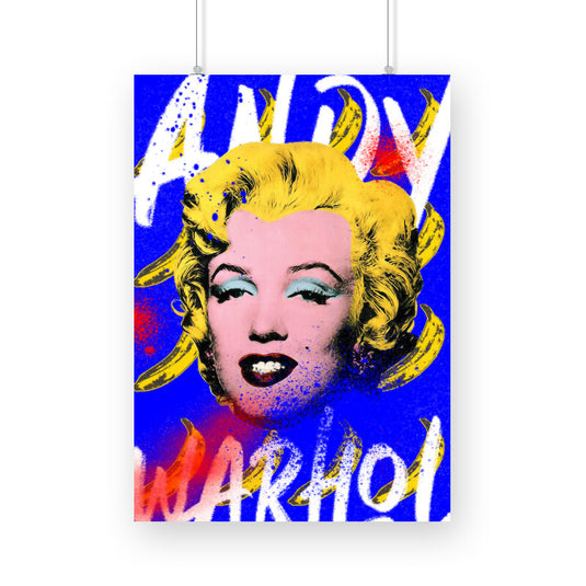 Andy Warhol Marilyn Monroe Pop Art Poster - Nifty Rebels