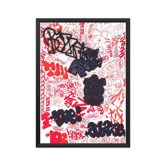 Graffiti Wall Art #2 Poster - Nifty Rebels