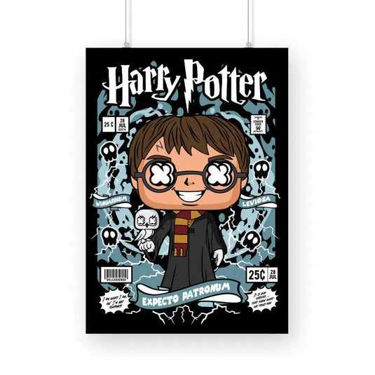 Harry Potter Comic League Poster - Nifty Rebels