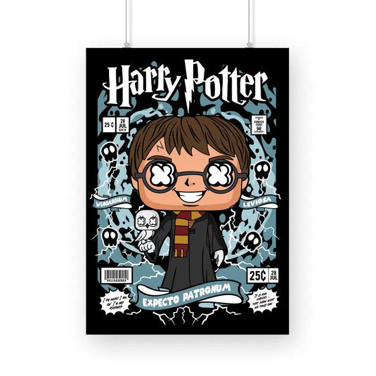 Harry Potter Comic League Poster - Nifty Rebels