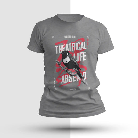 Theatrical Life Absend Futuristic Unisex T-Shirt - Nifty Rebels