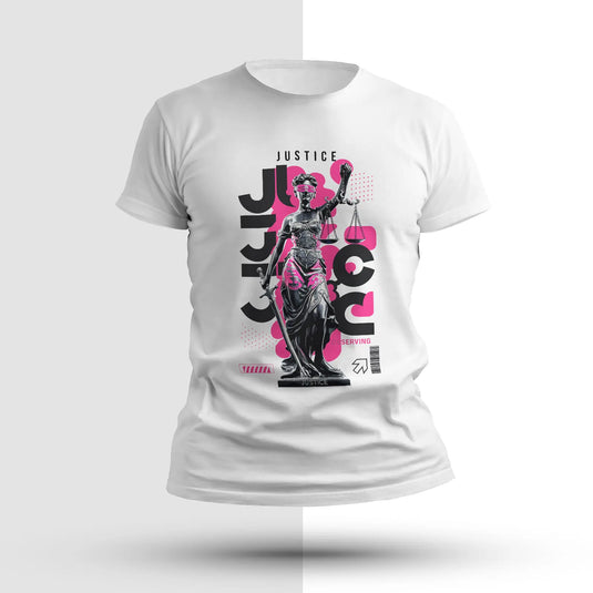 Justice Futuristic Unisex T-Shirt - Nifty Rebels