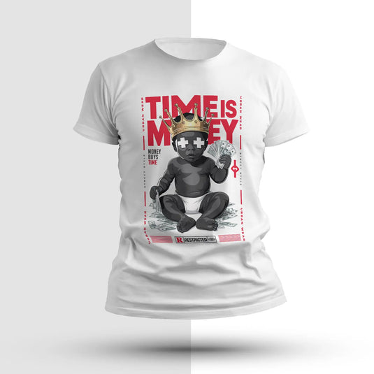 Time Is Money Futuristic Unisex T-Shirt - Nifty Rebels