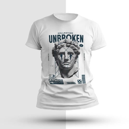 Unbroken Futuristic Unisex T-Shirt - Nifty Rebels