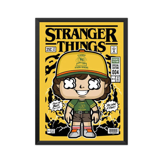 Stranger Things Comic League Poster - Nifty Rebels