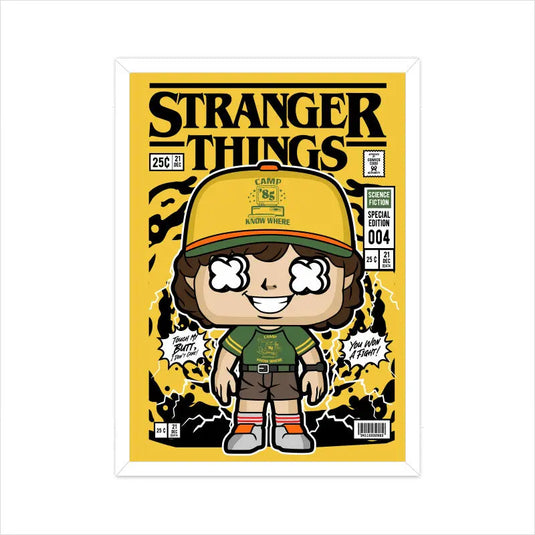 Stranger Things Comic League Poster - Nifty Rebels