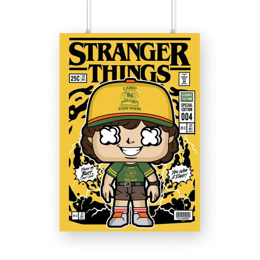 Stranger Things Comic League Poster - Nifty Rebels