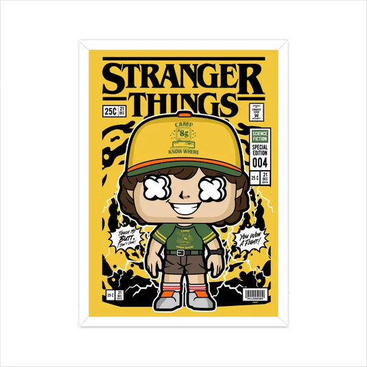 Stranger Things Comic League Poster - Nifty Rebels