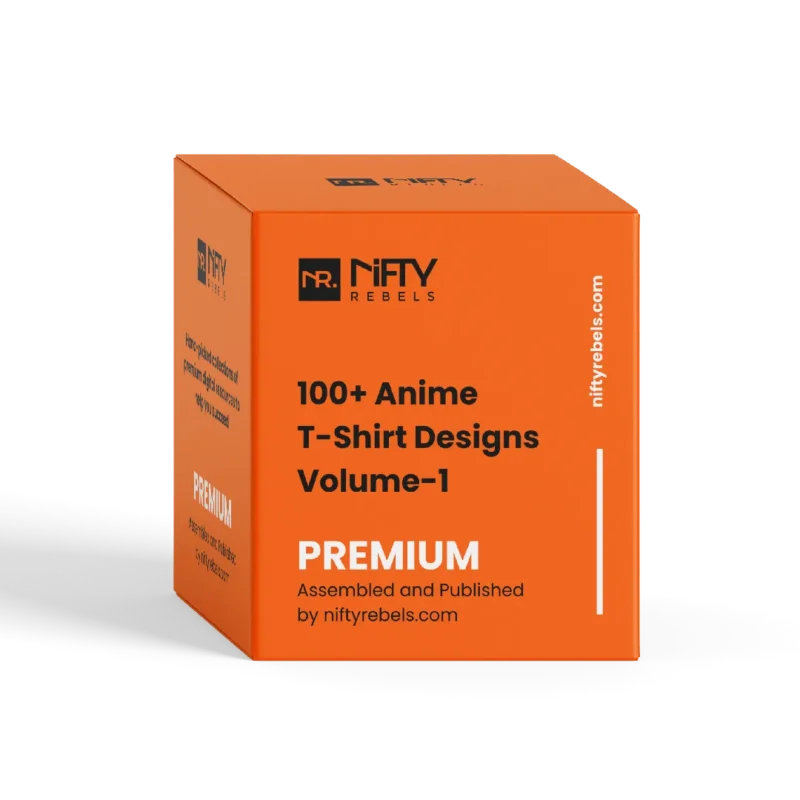 Anime Vol 1 T-Shirt Design Bundle
