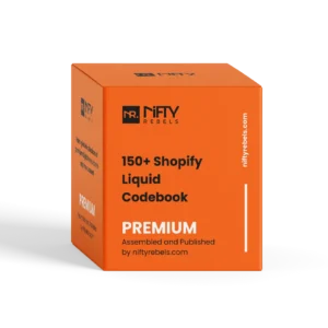 Shopify Ultimate Liquid Codebook