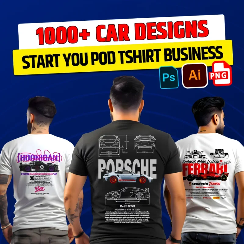 1000+ Premium & Trendy Car Design Bundle