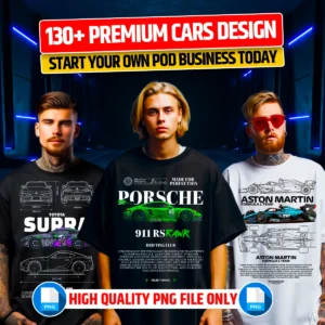 130+ High Quality Car Design Bundle