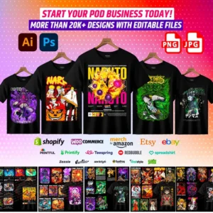 20,000 Premium Anime Design Bundle