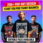250+ Pop Art Design Bundle