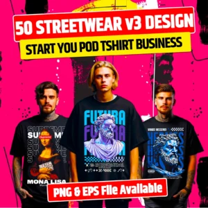 50+ StreetWear Bundle V3 Design Bundle