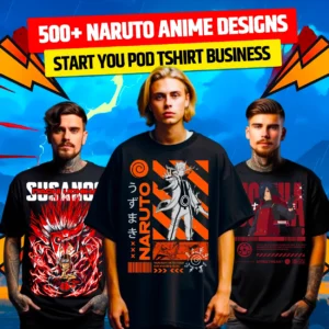 500+ Naruto Anime Design Bundle