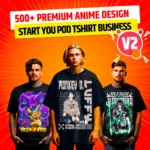 500+ Premium Anime v2 Design Bundle